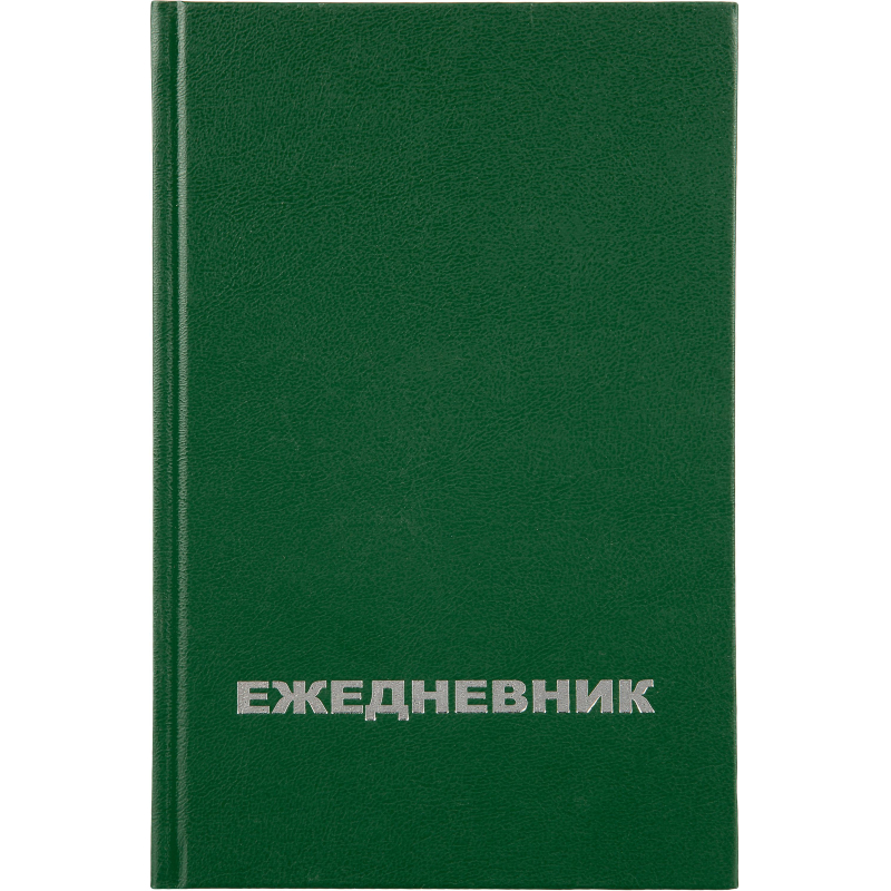 Ежедневник недатированный А5,128л.,55-65 г,бумвинил зеленый,Attache Economy - фото 2