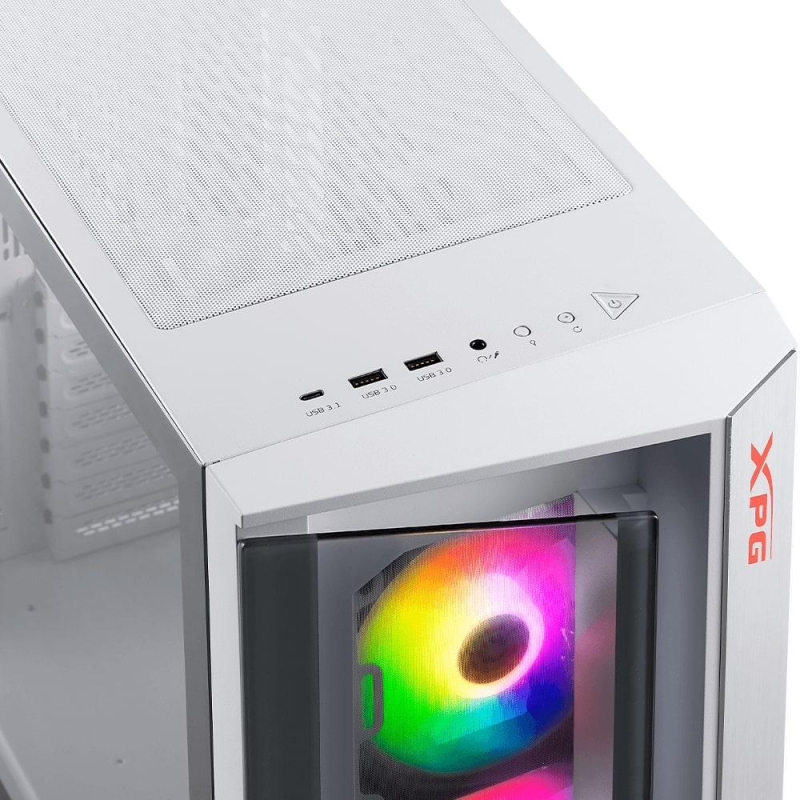 Корпус ADATA XPG CRUISER WHITE Midi-Tower, белый, 120mm ARGB fanx3) - фото 2