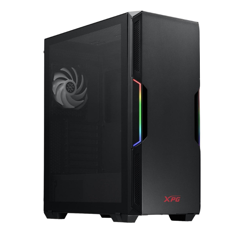 Корпус ADATA XPG STARKER BLACK Midi-Tower, черный, 120mm ARGB fan - фото 1