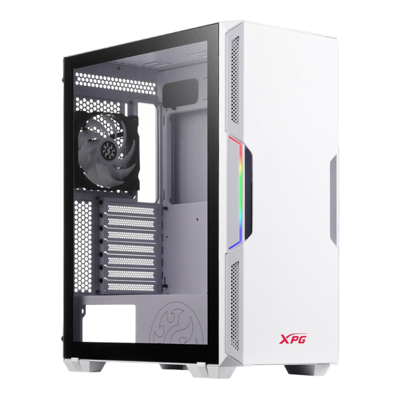 Корпус ADATA XPG STARKER WHITE Midi-Tower, белый, 120mm ARGB fan - фото 1