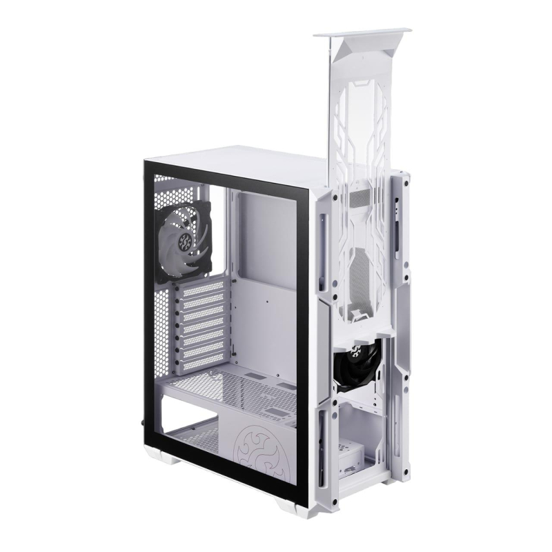Корпус ADATA XPG STARKER WHITE Midi-Tower, белый, 120mm ARGB fan - фото 4