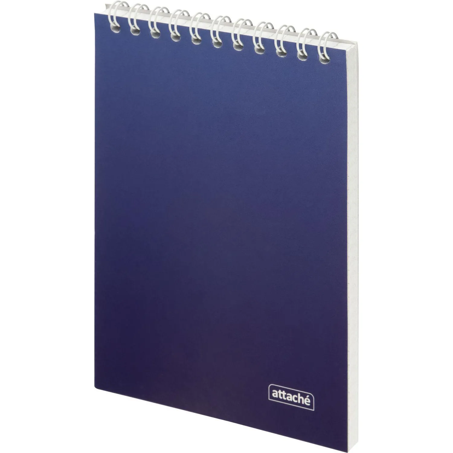 Блокнот А6 60л Attache Градиент Синий клетка, 65г, греб, УФ-лак - фото 2