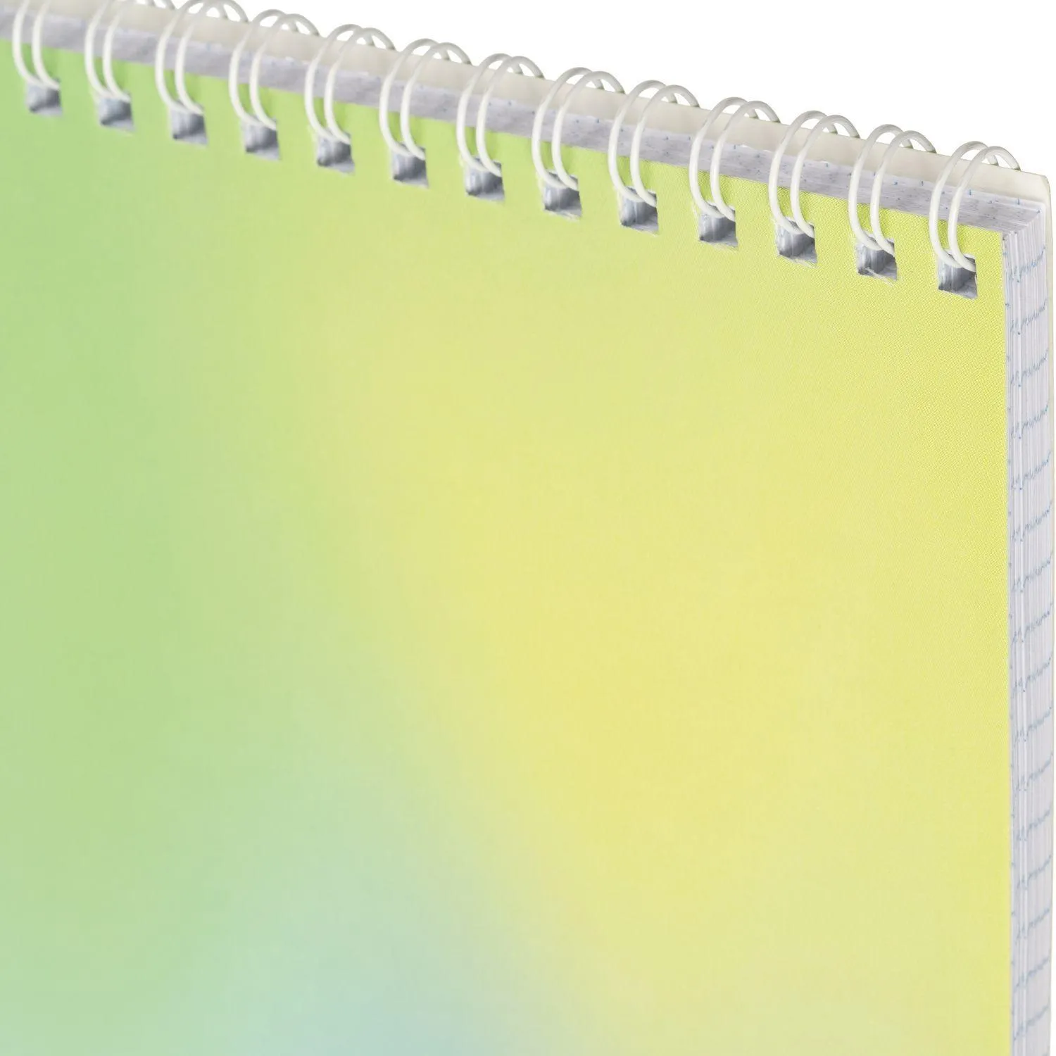 Блокнот А5 80л Attache Яркий Градиент №1 клетка, греб, картон, софттач-лак - фото 3