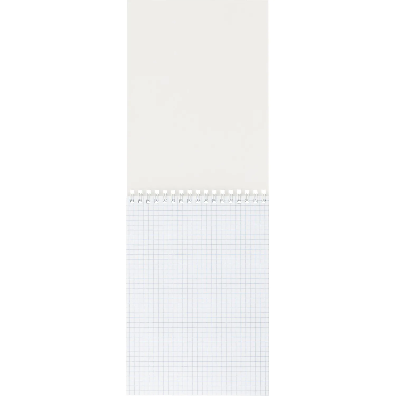 Блокнот А5 60л Attache Metallic Голубой клетка, греб, картон, фольга - фото 5