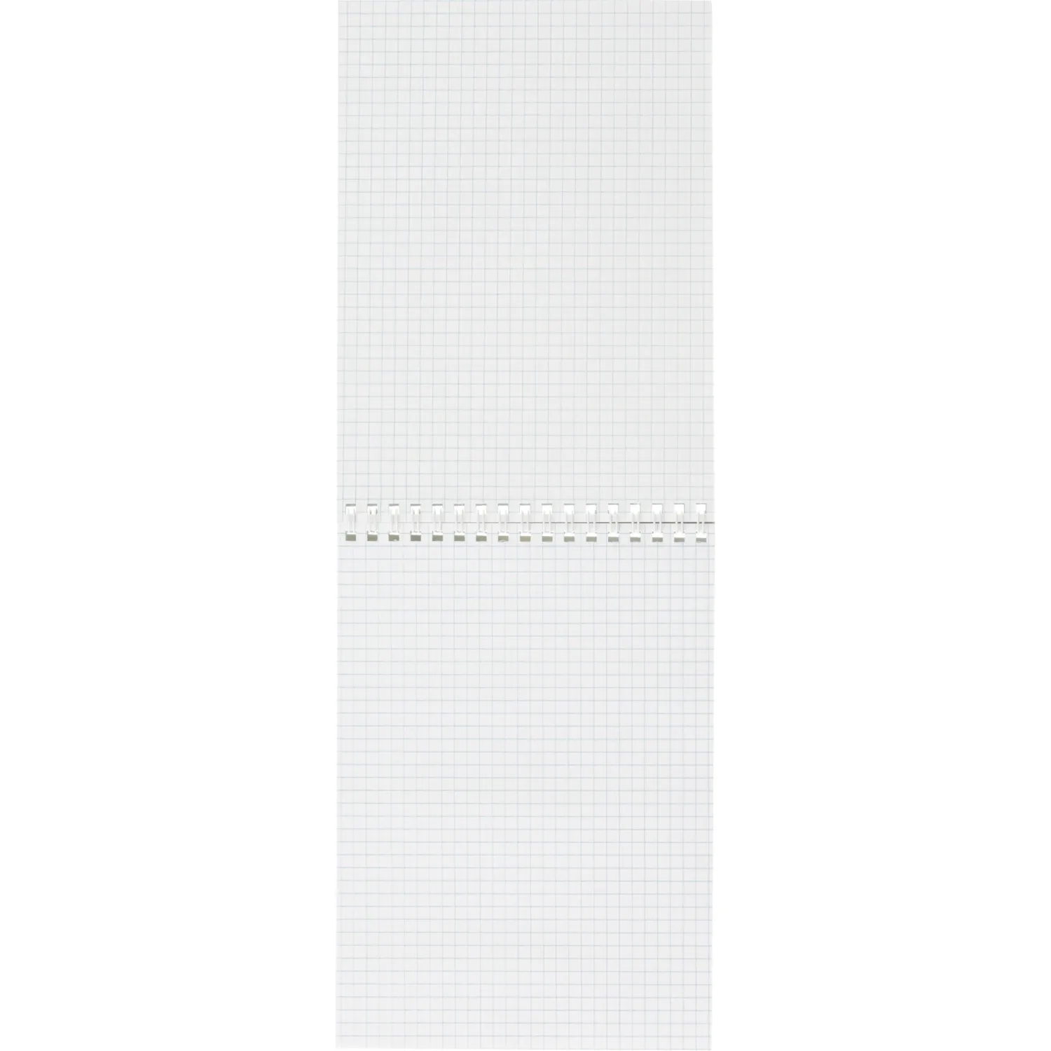 Блокнот А5 60л Attache Цветы голубой клет,65г,100%,греб,карт,ВД-лак - фото 6