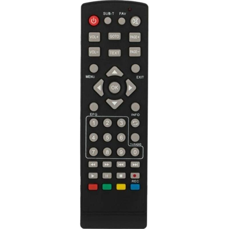 Пульт ДУ Rexant (38-0012) универсальный для приставки DVB-T2 - фото 1