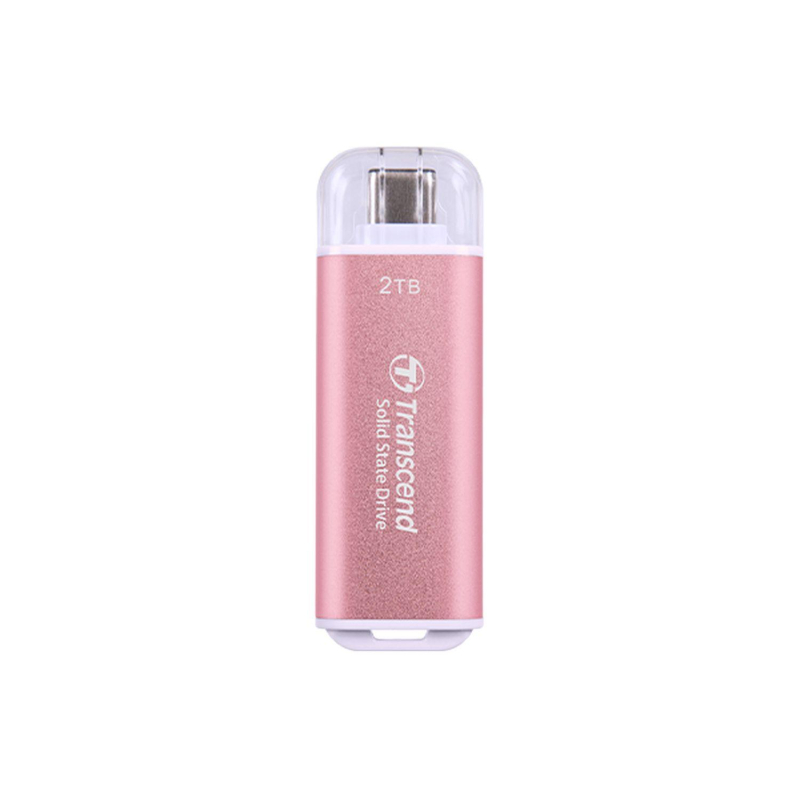 Портативный SSD Transcend ESD300 (TS2TESD300P) 2TB/USB 3.2/розовый - фото 1