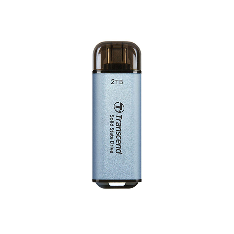Портативный SSD Transcend ESD300 (TS2TESD300C) 2TB/USB 3.2/небесно-голубой - фото 1