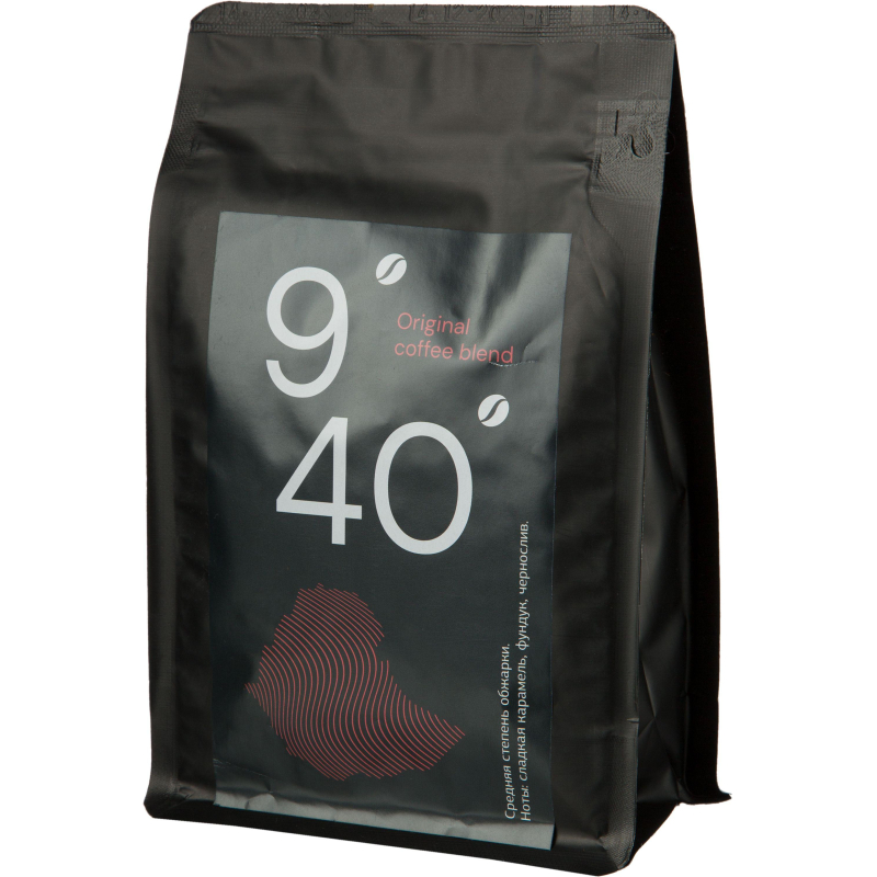 Кофе жареный в зернах 9/40 Original coffee blend, 250г - фото 1