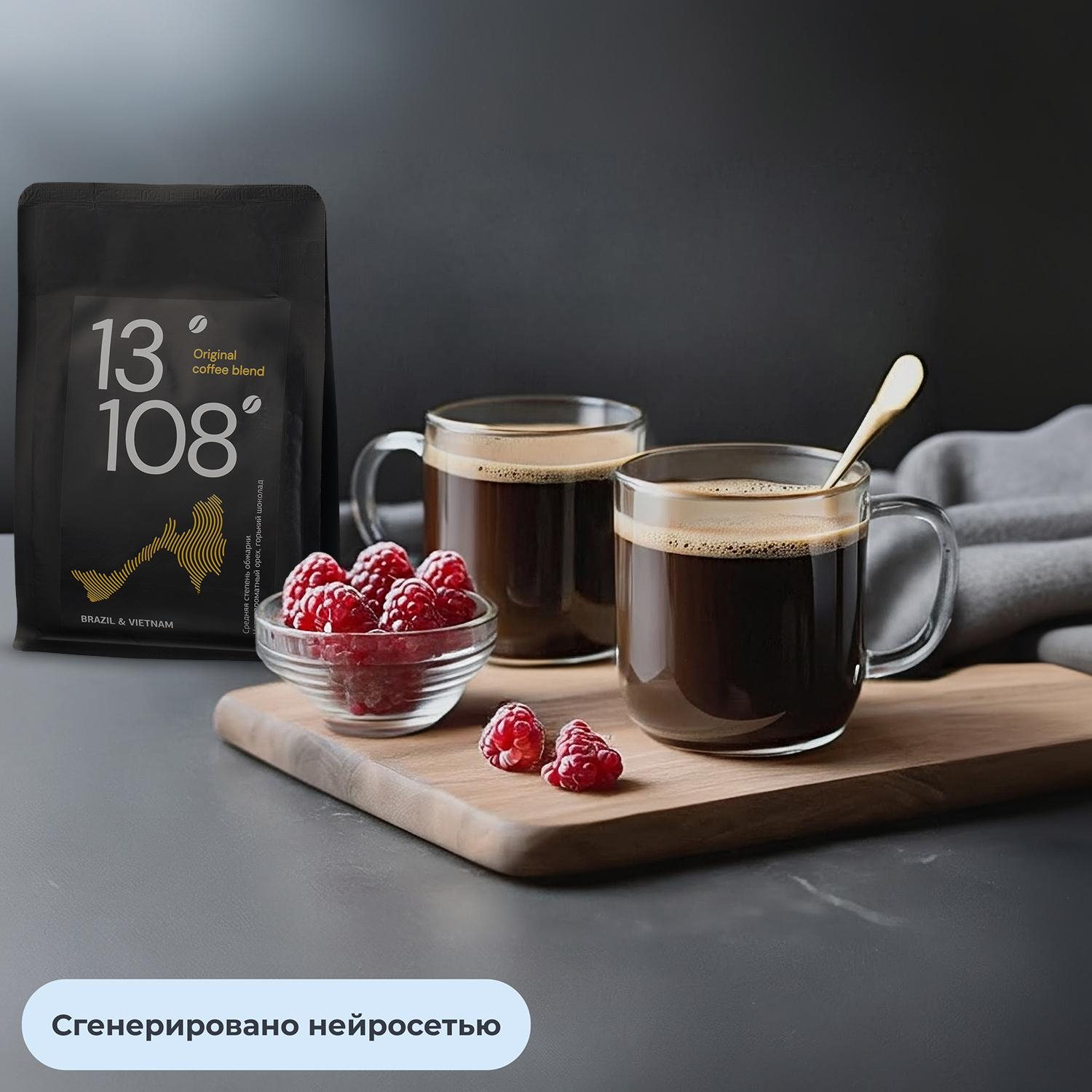 Кофе молотый 13/108 Original coffee blend, 250г - фото 4
