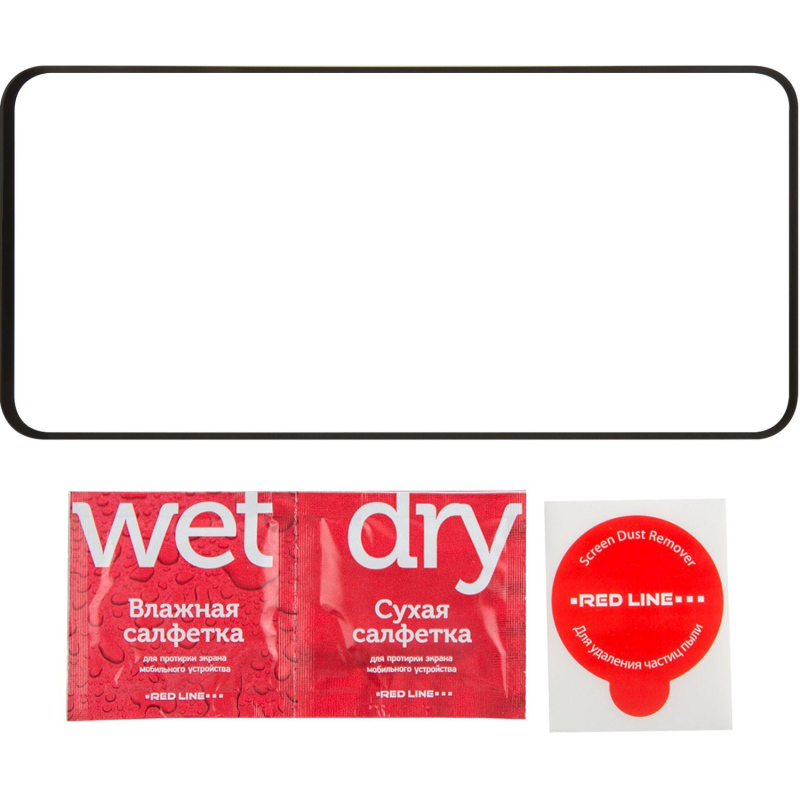 Защитное стекло Red Line Samsung Galaxy A54 5G FULL GLUE черный - фото 3