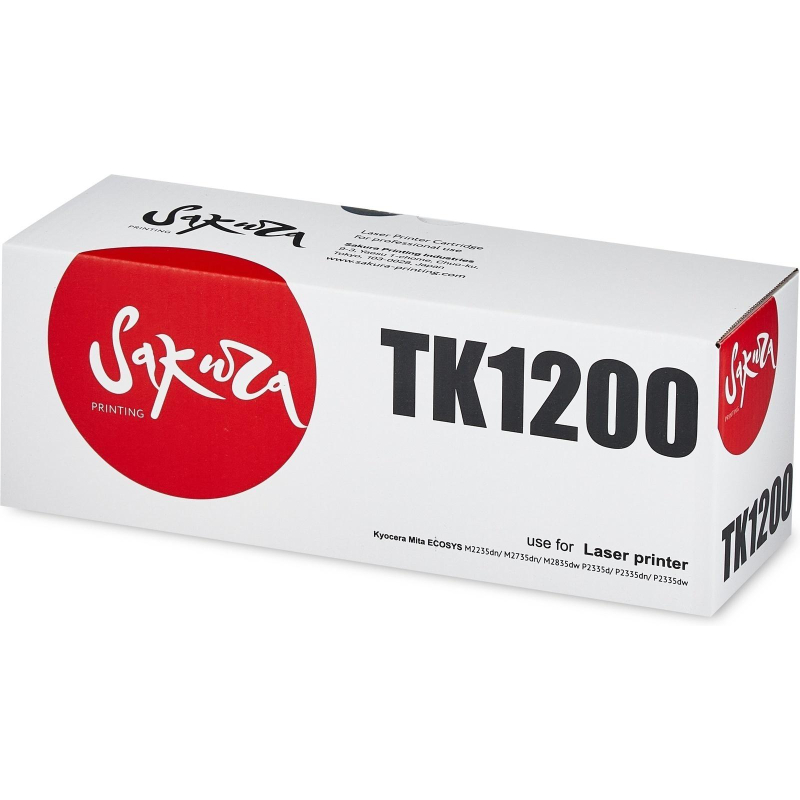 Картридж лазерный  Sakura TK-1200 для Kyocera ECOSYS P2335 (ЛМ) - фото 1