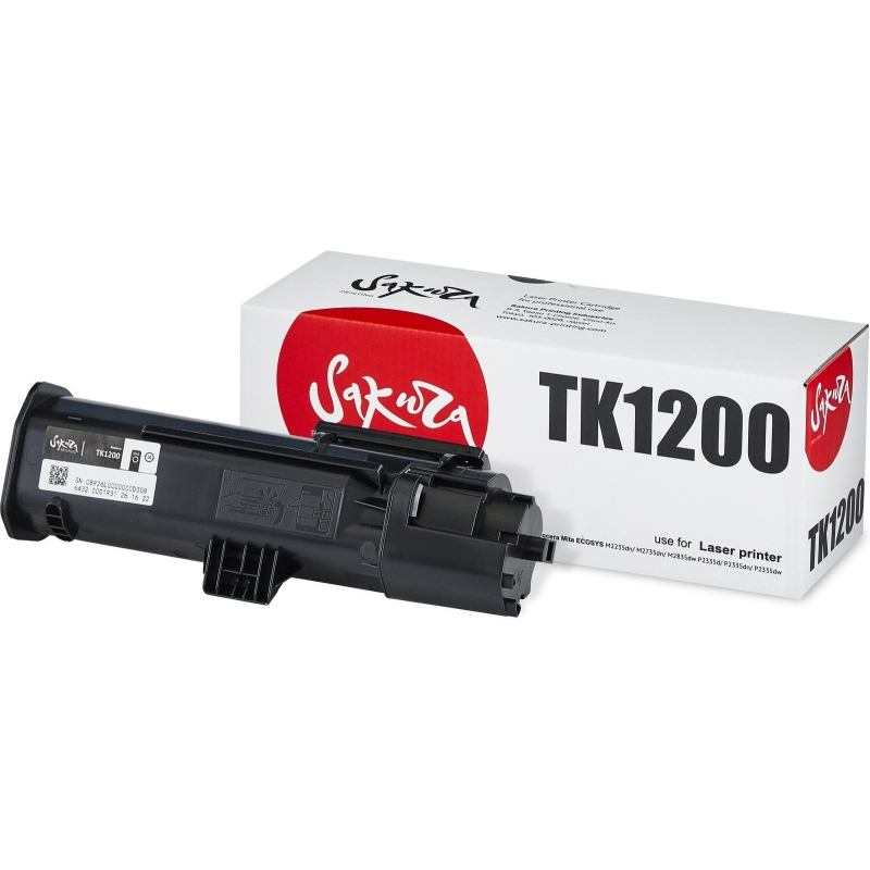 Картридж лазерный  Sakura TK-1200 для Kyocera ECOSYS P2335 (ЛМ) - фото 2