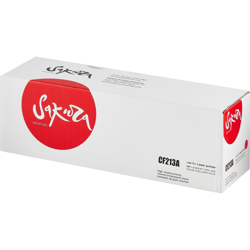 Картридж лазерный  Sakura CF213A для HP Color LaserJet Pro M276 (ЛМ) - фото 1