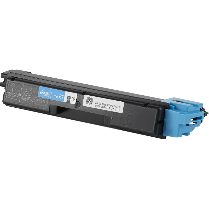 Картридж лазерный  Sakura TK-590C для Kyocera ECOSYS M6526 (ЛМ) - фото 3