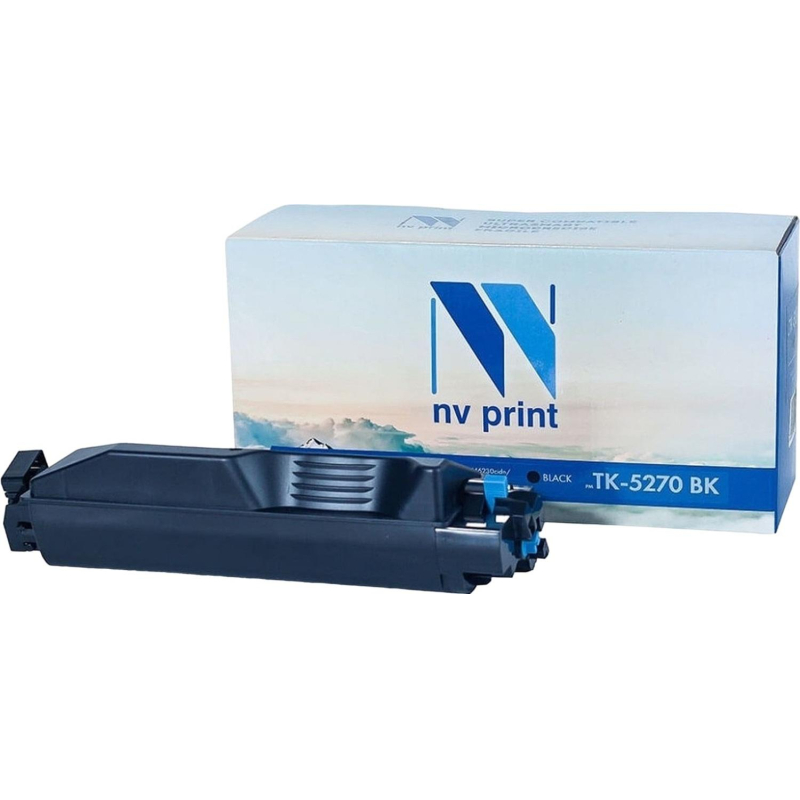 Картридж лазерный NV Print TK-5270Bk чер.для Kyocera ECOSYS P6230 (ЛМ) - фото 1