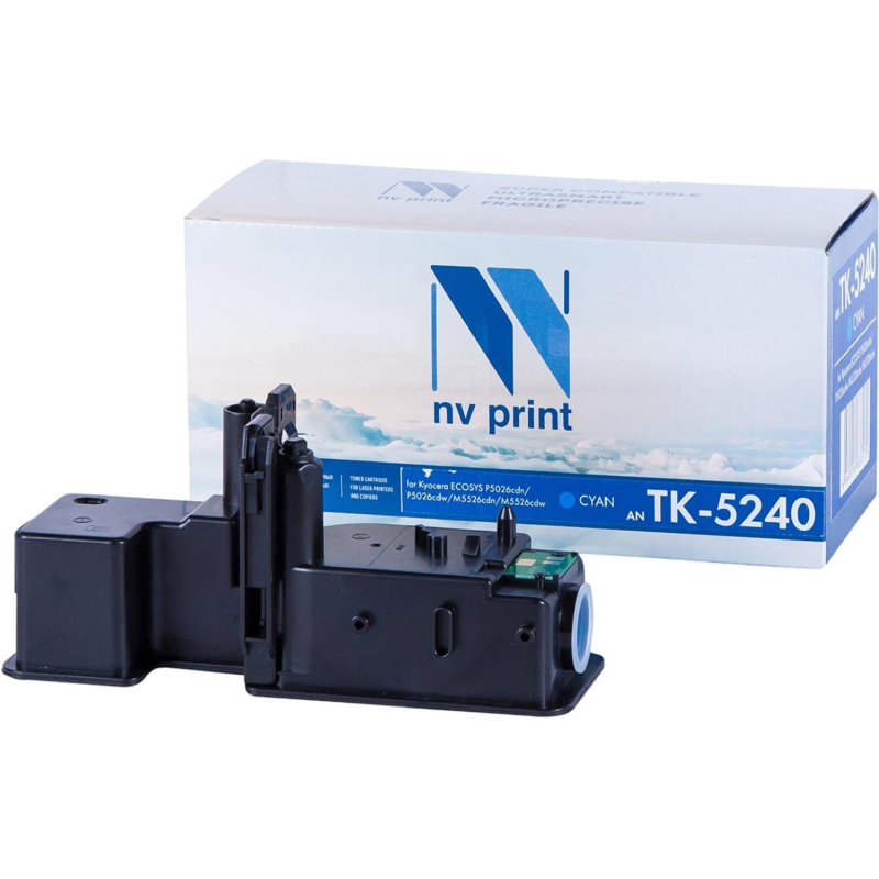 Картридж лазерный NV Print TK-5240С гол.для Kyocera ECOSYS P5026 (ЛМ) - фото 1