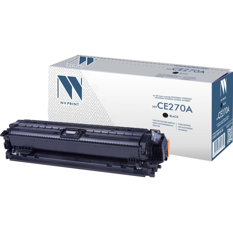 Картридж лазерный NV Print CE270A чер.для HP Color LaserJet M750 (ЛМ) - фото 1