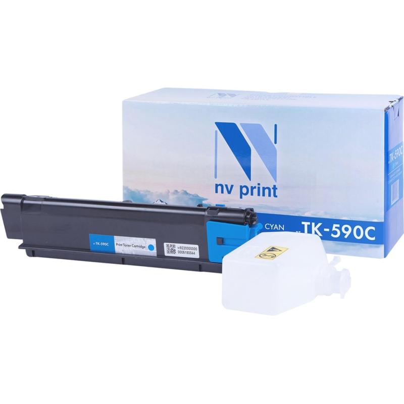 Картридж лазерный NV Print TK-590C гол.для Kyocera ECOSYS M6526 (ЛМ) - фото 1