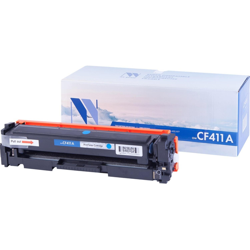 Картридж лазерный NV Print CF411A гол.для HP Color LaserJet Pro M452 (ЛМ) - фото 1