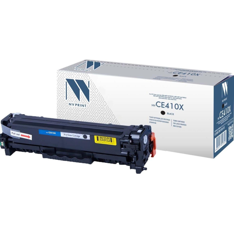 Картридж лазерный NV Print CE410X чер.для HP Color LaserJet 400 M451 (ЛМ) - фото 1
