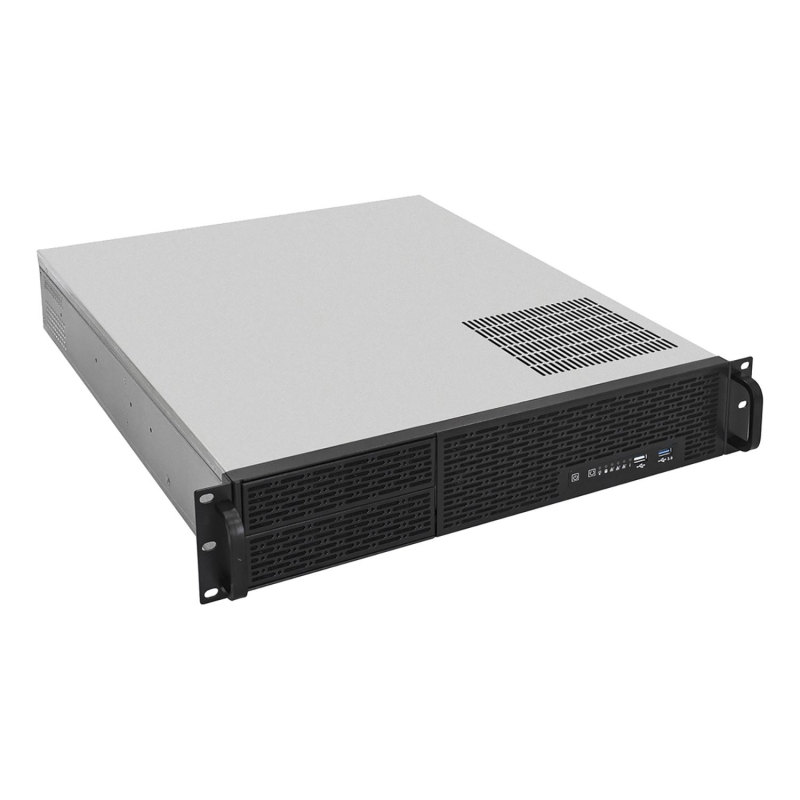 Корпус ExeGate Pro 2U550-06/2U2088 (19, 2U, 550, без БП, USB)(EX172968RUS) - фото 1