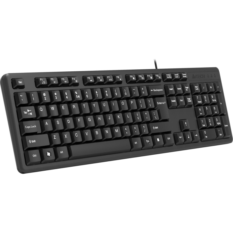 Клавиатура A4Tech KK-3 черный USB KK-3 USB (BLACK) - фото 3