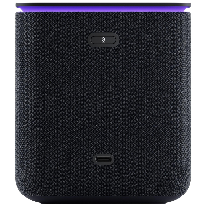 Умная колонка Яндекс Станция Миди с Алисой с Zigbee, черный (YNDX-00054BLK) - фото 3