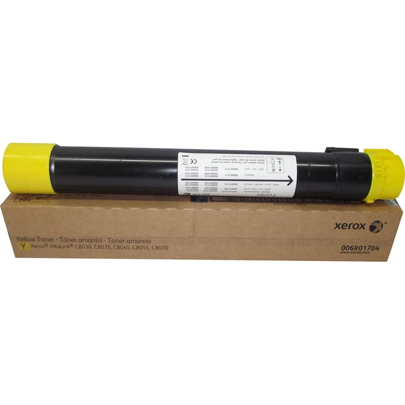 Картридж лазерный Xerox 006R01704 жел. для Altalink C8030/8035/8055 - фото 1