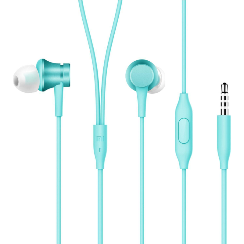 Наушники Xiaomi Мi Piston Fresh Bloom (HSEJ03JY Matte Blue), голубые - фото 1