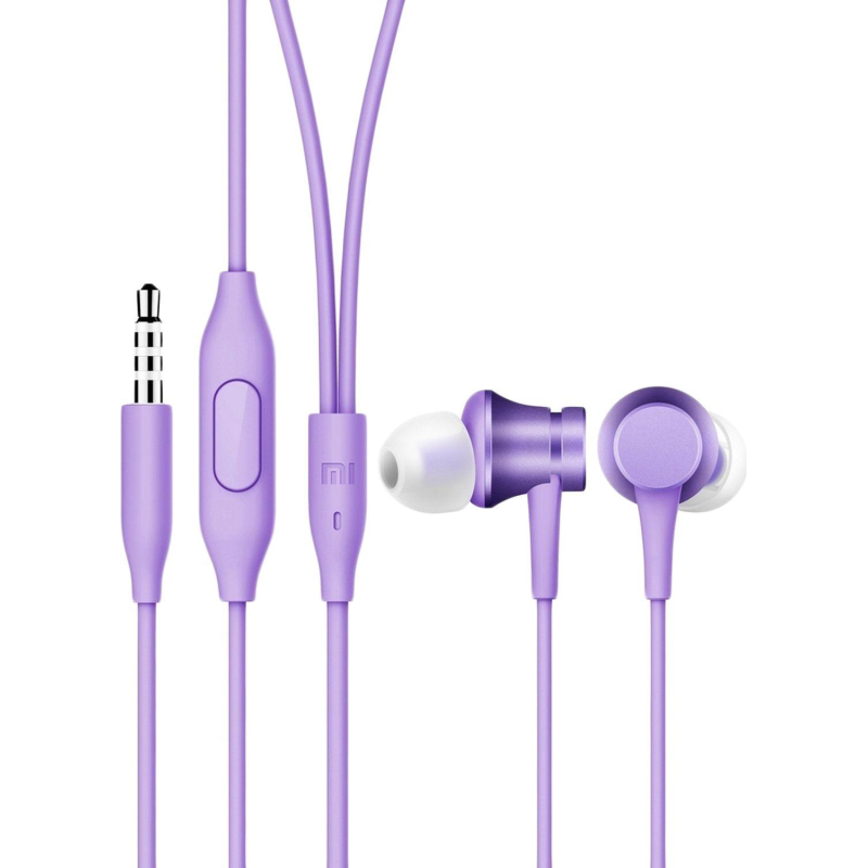 Наушники Xiaomi Мi Piston Fresh Bloom (HSEJ03JY Matte Purple) фиолетовые - фото 1