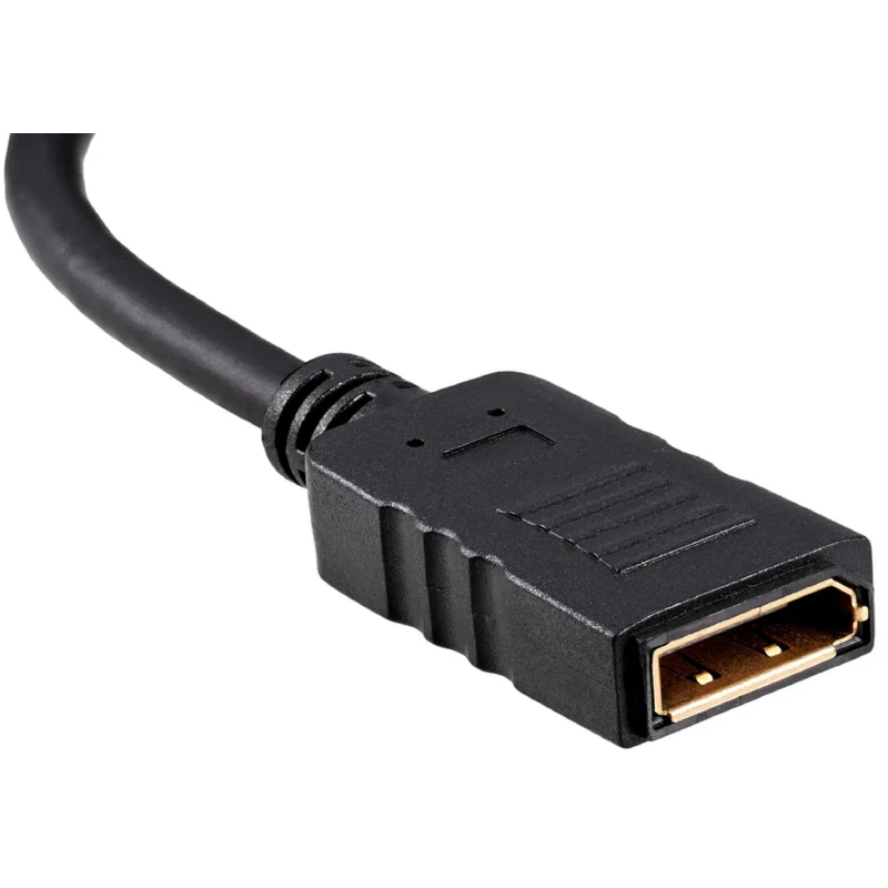 Кабель переходник VCOM HDMI(M) +USB-DP(F) 0.15m 4Kx60Hz (CG599E-0.15M) - фото 5