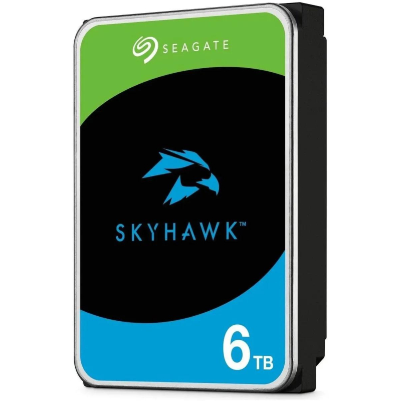 Жесткий диск Seagate SkyHawk 6TB, SATA, 5400rpm, 256MB(ST6000VX009) - фото 1