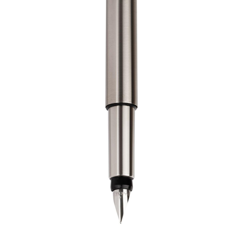 Ручка перьевая Parker Vector Stainless Steel син, 0,8мм,кор S0029690 - фото 2