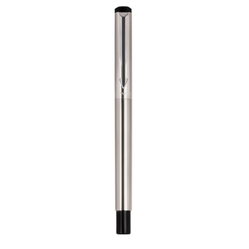 Ручка перьевая Parker Vector Stainless Steel син, 0,8мм,кор S0029690 - фото 3