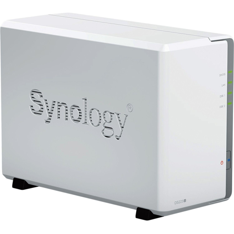 Сетевое хранилище Synology DS223j 2x2.5/3.5 SATA/Realtek RTD1296/1GB DDR4 - фото 5