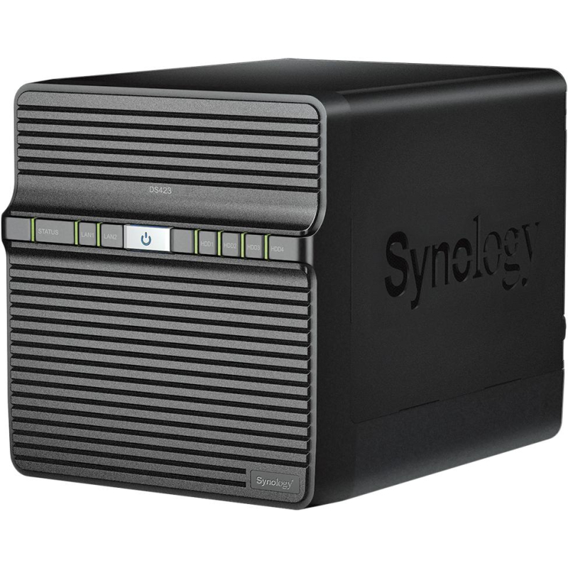 Сетевое хранилище Synology DS423 4x2.5/3.5 SATA/Realtek RTD1619B/2GB DDR4 - фото 1