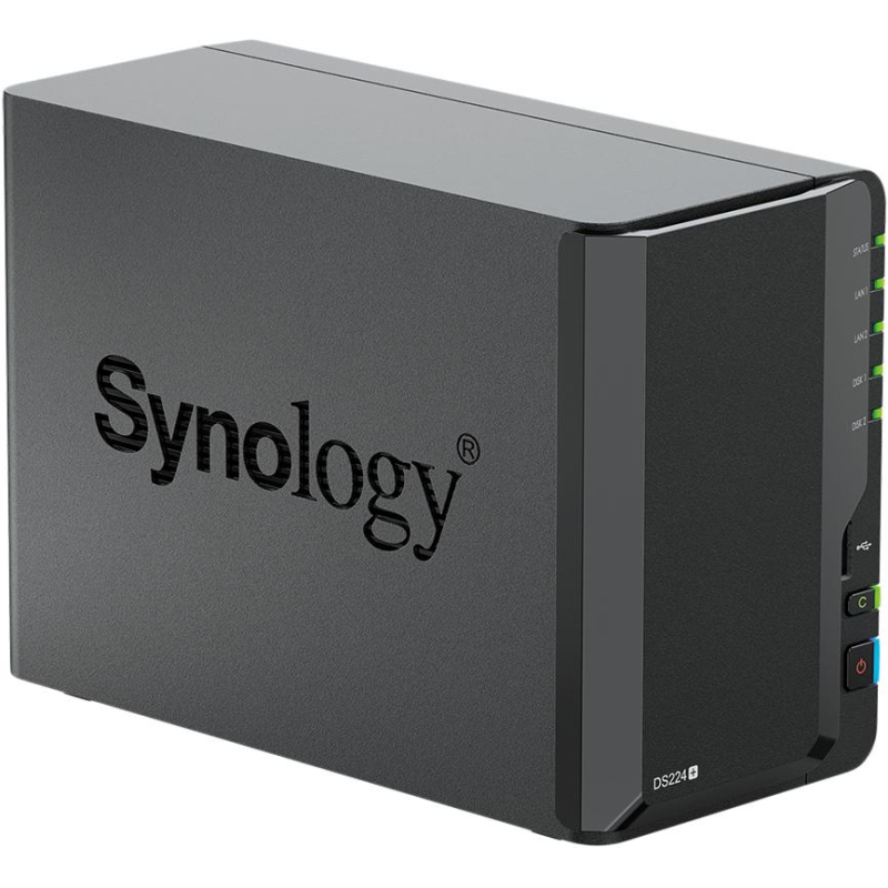 Сетевое хранилище Synology DS224+ 2x2.5/3.5 SATA/Celeron J4125/2Gb DDR4 - фото 6