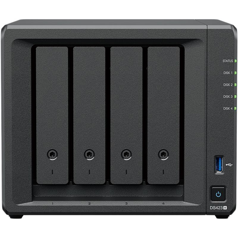 Сетевое хранилище Synology DS423+ 4x2.5/3.5 SATA/Celeron J4125/2GB DDR4 - фото 2