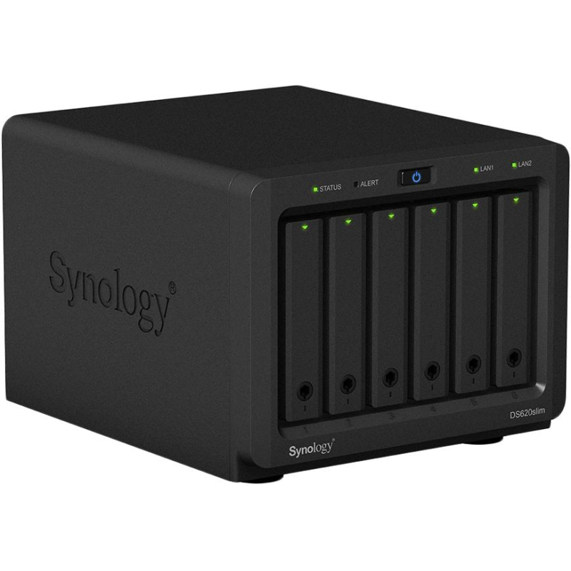 Сетевое хранилище Synology DS620slim 6x2.5 SATA/Celeron J3355/2GB DDR3L - фото 6