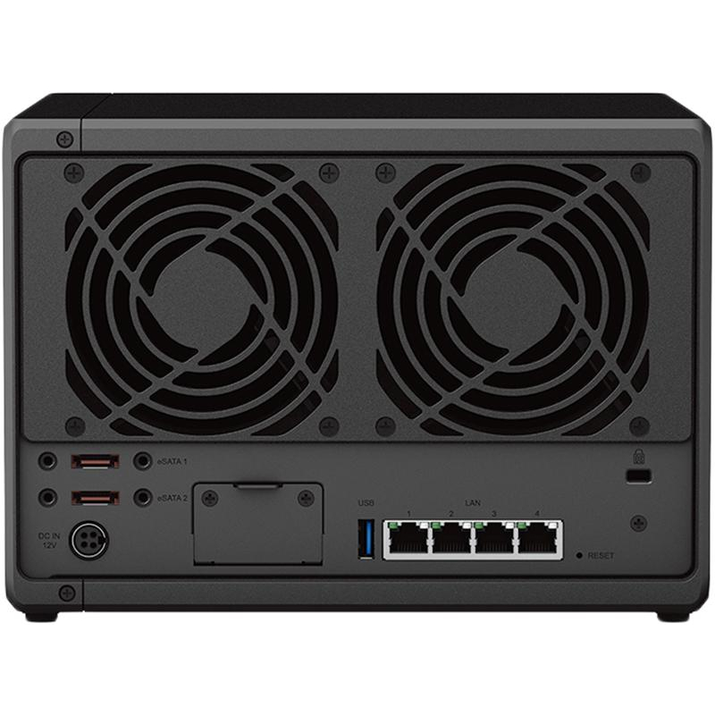 Сетевое хранилище Synology DS1522+ 5x2.5/3.5 SATA, Ryzen R1600/8GB DDR4 - фото 3