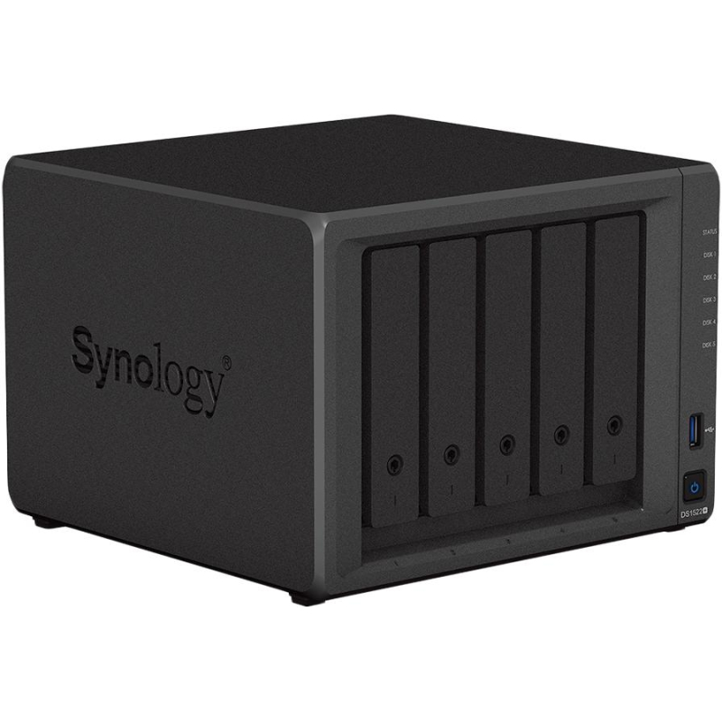 Сетевое хранилище Synology DS1522+ 5x2.5/3.5 SATA, Ryzen R1600/8GB DDR4 - фото 6