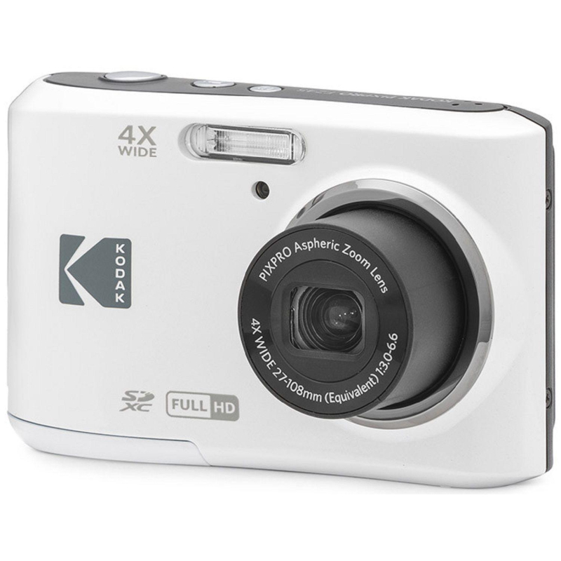Фотоаппарат Kodak FZ45 White, 4-х кратный опт зум, 16Мп, питание АА - фото 1