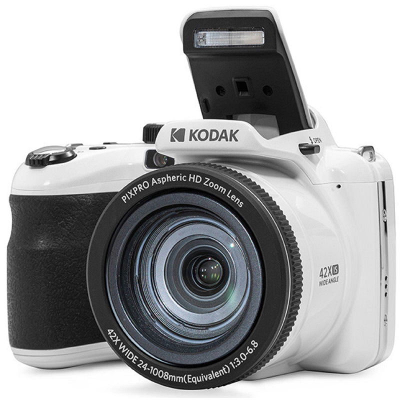 Фотоаппарат Kodak FZ45 White, 4-х кратный опт зум, 16Мп, питание АА - фото 3