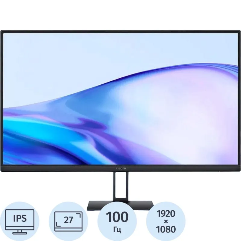 Монитор Xiaomi A27i (ELA5345EU) 27/FHD/IPS/100Hz/250cd/HDMI/DP - фото 1