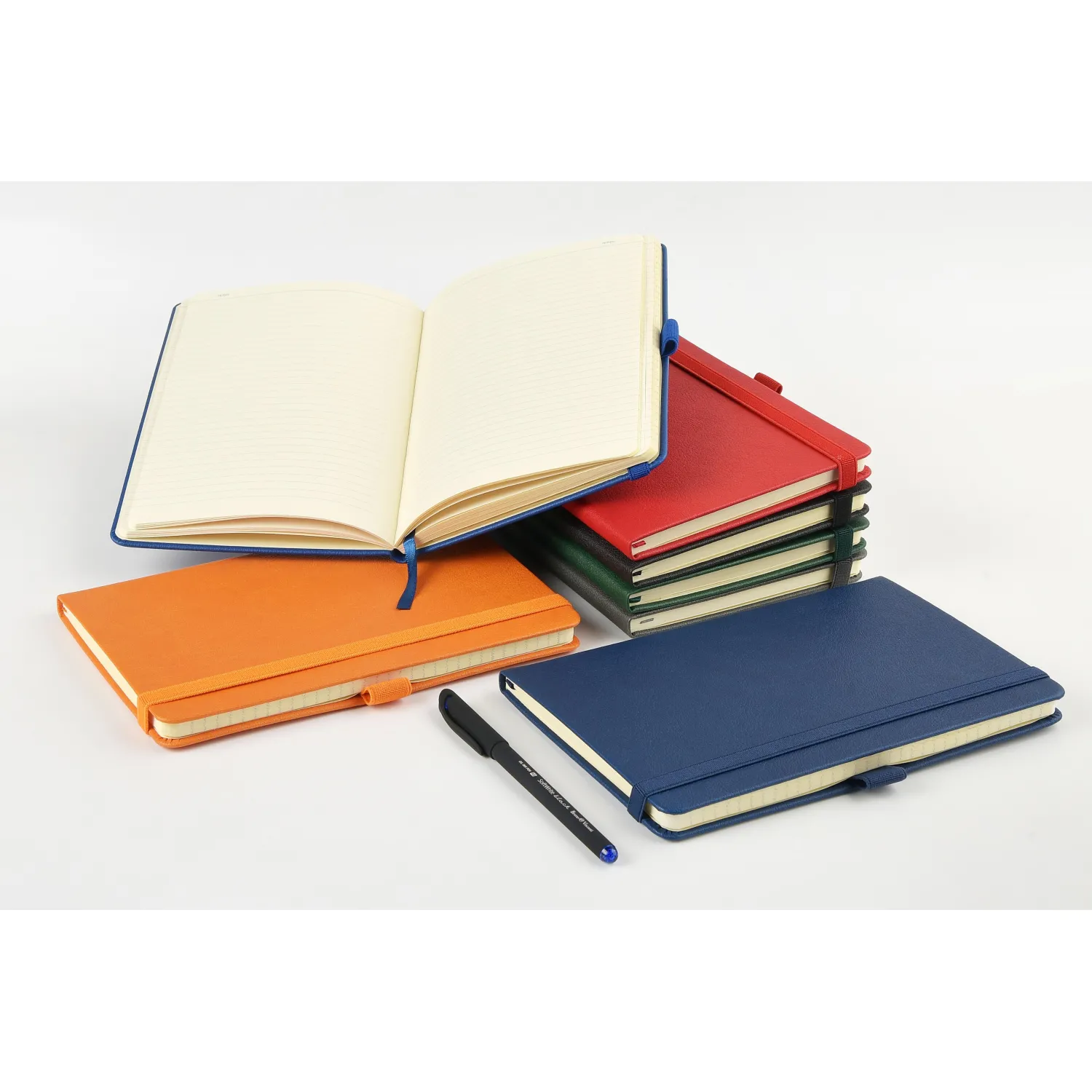 Блокнот А5 80л Bruno Visconti CITY на резинке зеленый 3-698/04 - фото 8