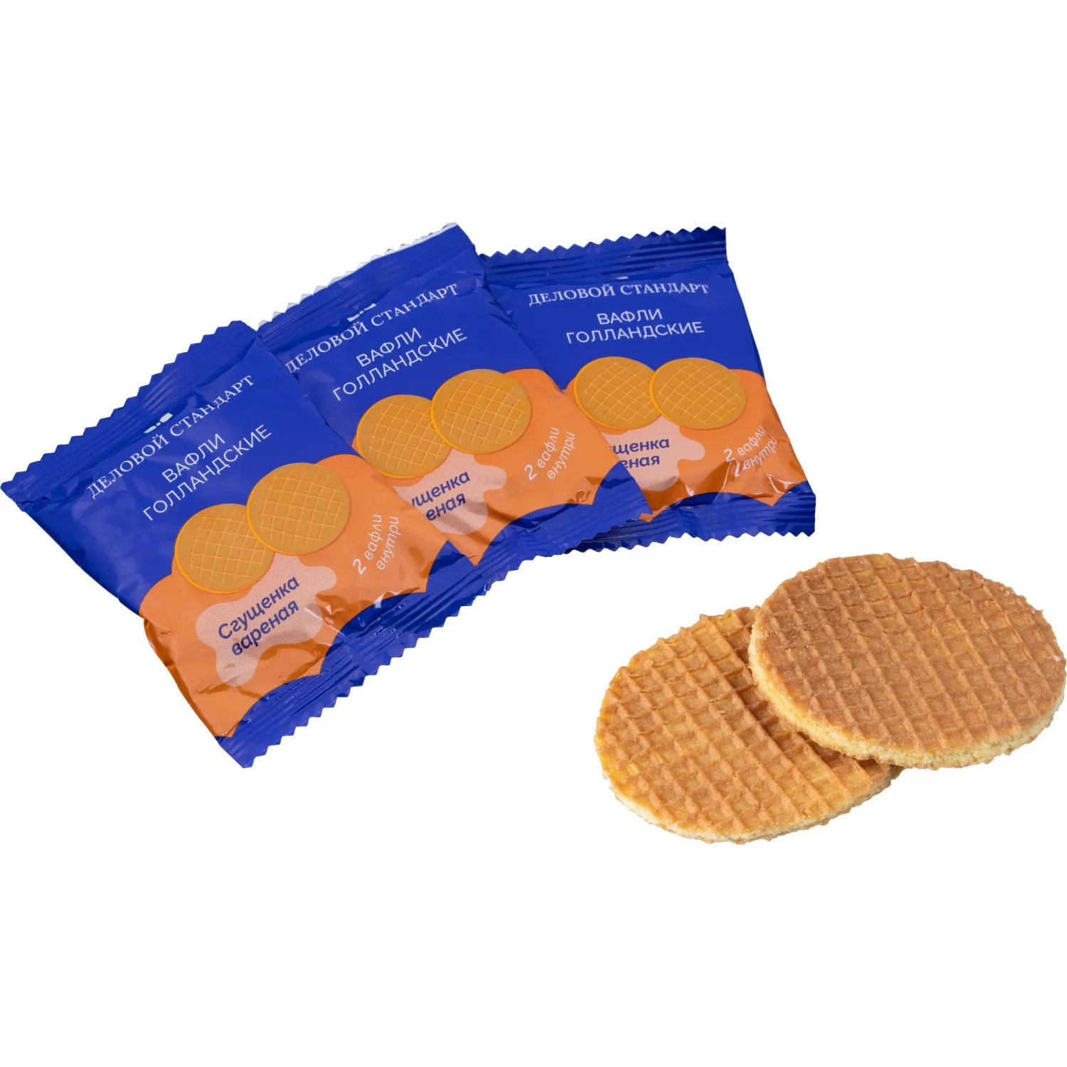 Вафли Деловой Стандарт Голландские с вареной сгущенкой, 500г - фото 5