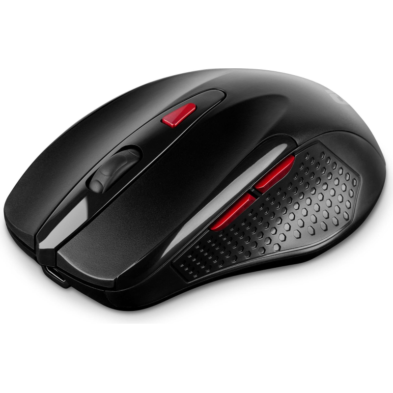 Мышь компьютерная SVEN RX-450W WLS черная, 5+1кл/1200-3200DPI (SV-021825) - фото 1