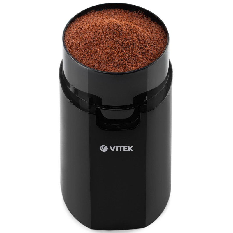 Кофемолка Vitek 7124 ; 150 вт; Система помола ротационная; Вместимость 60 г - фото 4