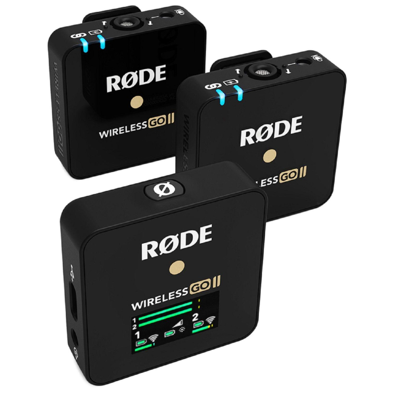 Радиосистема Rode Wireless GO II, ультракомпактная, 2-х канальн, накамерная - фото 1